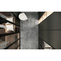 BROOK II - 17X17, GRAPHITE, MATTE